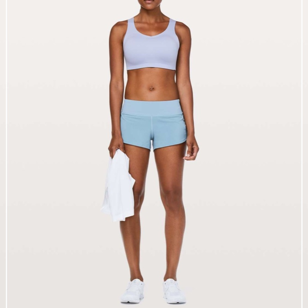 Lululemon Speed Up Short 2.5” Cascade Blue
